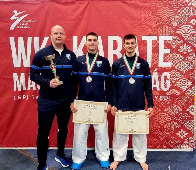 Pnzes Tams (SZAC KSE edz), Dodok Mt - WKF Magyar Bajnok s Putnik Gorn - WKF Magyar Bajnoki ezst- s bronzrmes